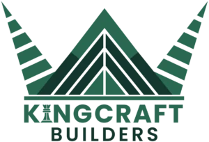 This is king craft builders logo