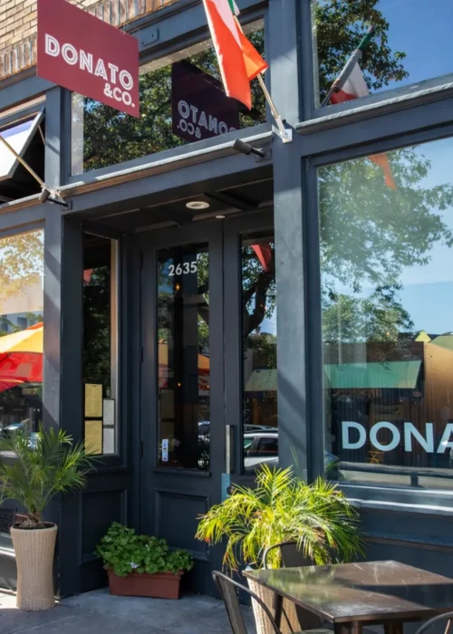 Front exterior view of Donato & Co. with frontage improvements by KingCraft Builders