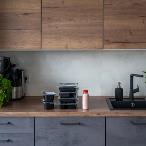 Custom cabinetry and architectural millwork installed in a San Francisco Bay Area commercial space